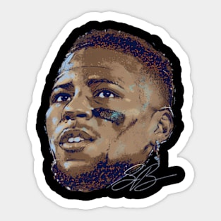 Saquon Barkley New York G Portrait Sticker